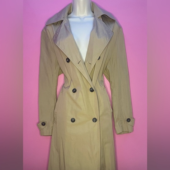 NWT Full-Length Trench Coat – Longline Jacket – Size Medium - Picture 3 of 9
